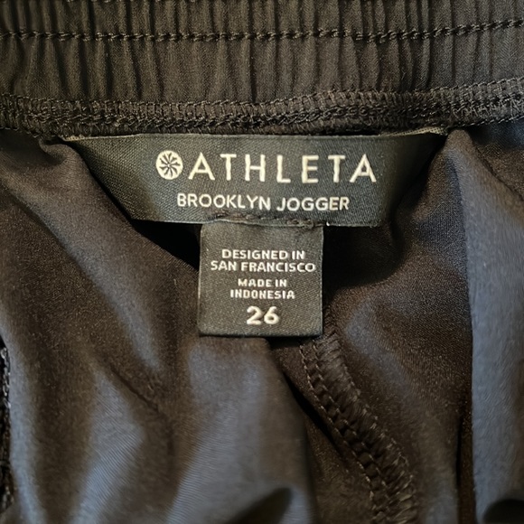 Athleta Brooklyn Jogger Black NWT size 26W - Picture 5 of 7